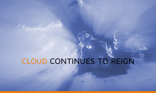 Cloud continues to reign