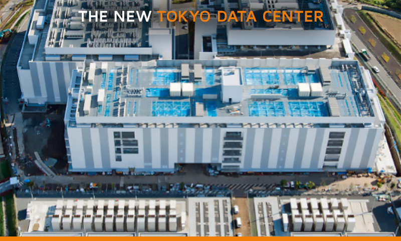 Exterior of new Telehouse Tokyo Data Center