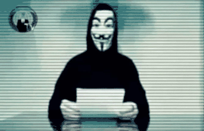 Anonymous video clip