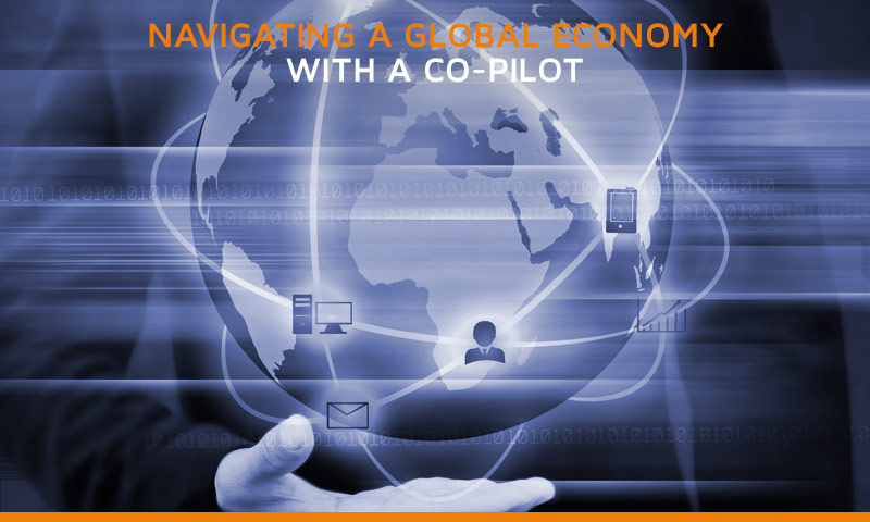 Navigating global economy with a co pilot
