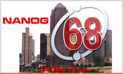 NANOG 68 in Dallas